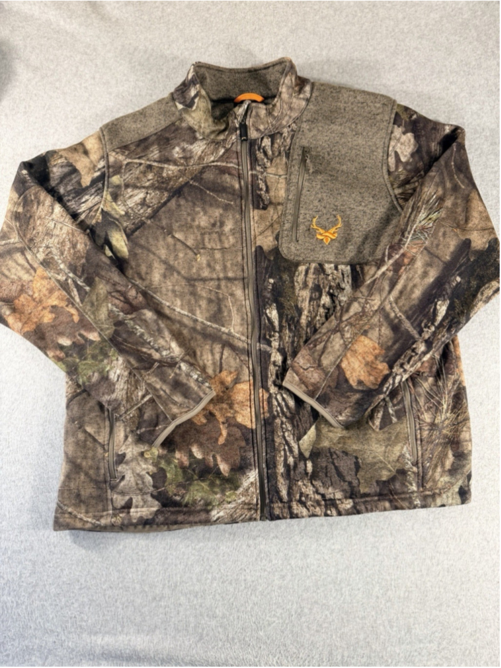 Walls Camo Hunting Jacket 3XL Fleece Lined Full Zip Realtree Outdoor